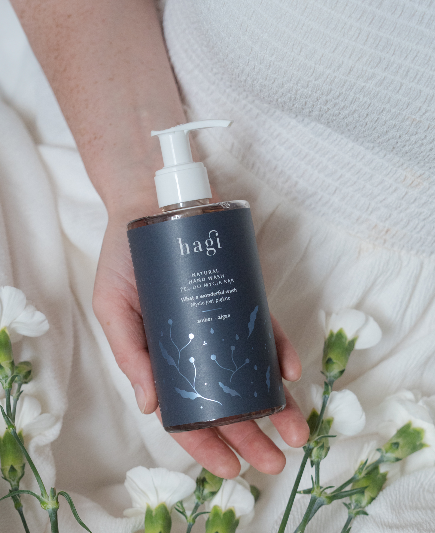 Żel do mycia rąk Bursztyn i Algi