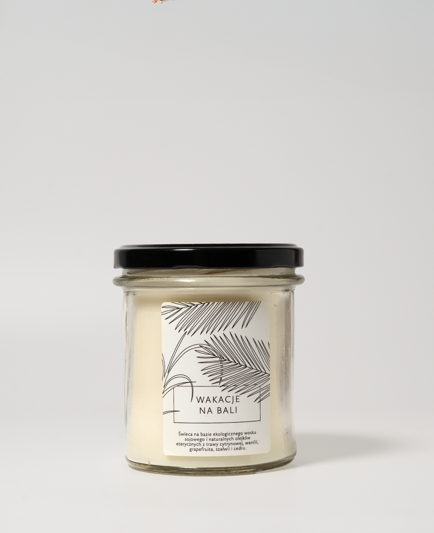 Świeca sojowa Wakacje Na Bali