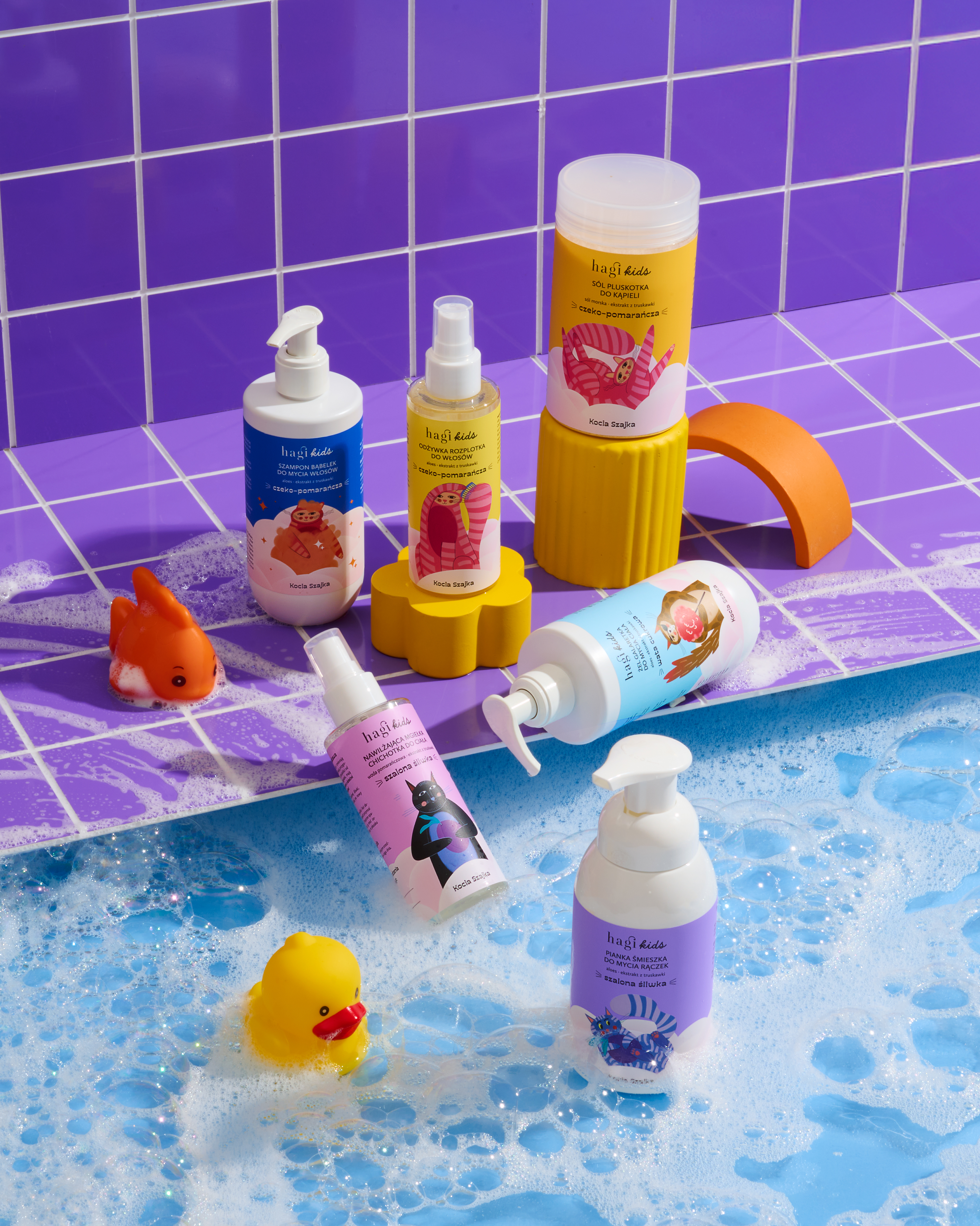 Nawilżająca mgiełka do ciała Chichotka Hagi Kids x Kocia Szajka