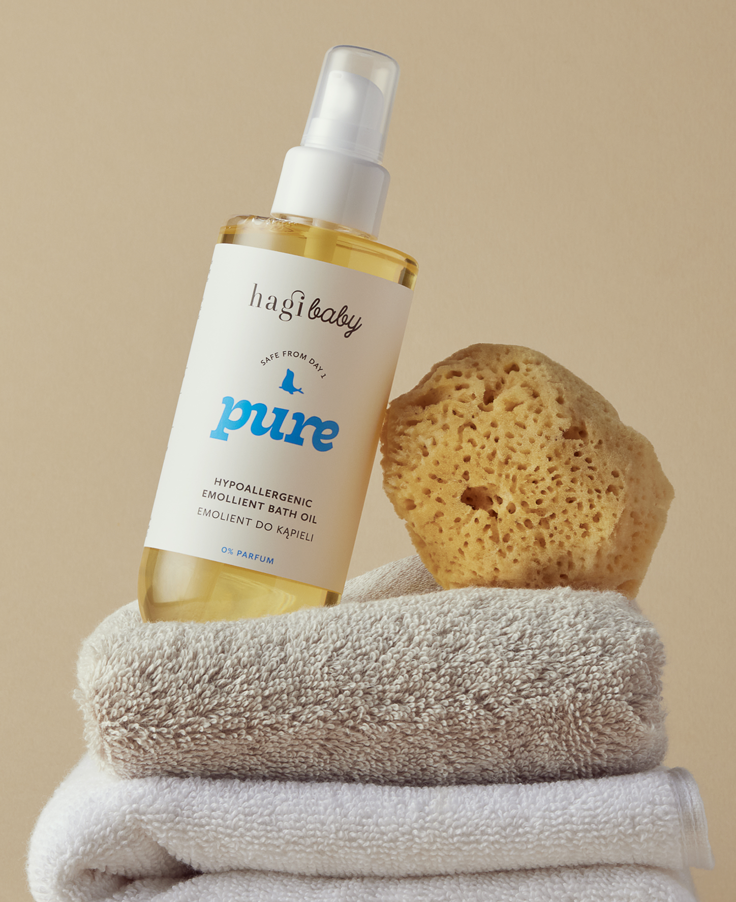 Hipoalergiczny emolient do kąpieli Hagi Baby Pure