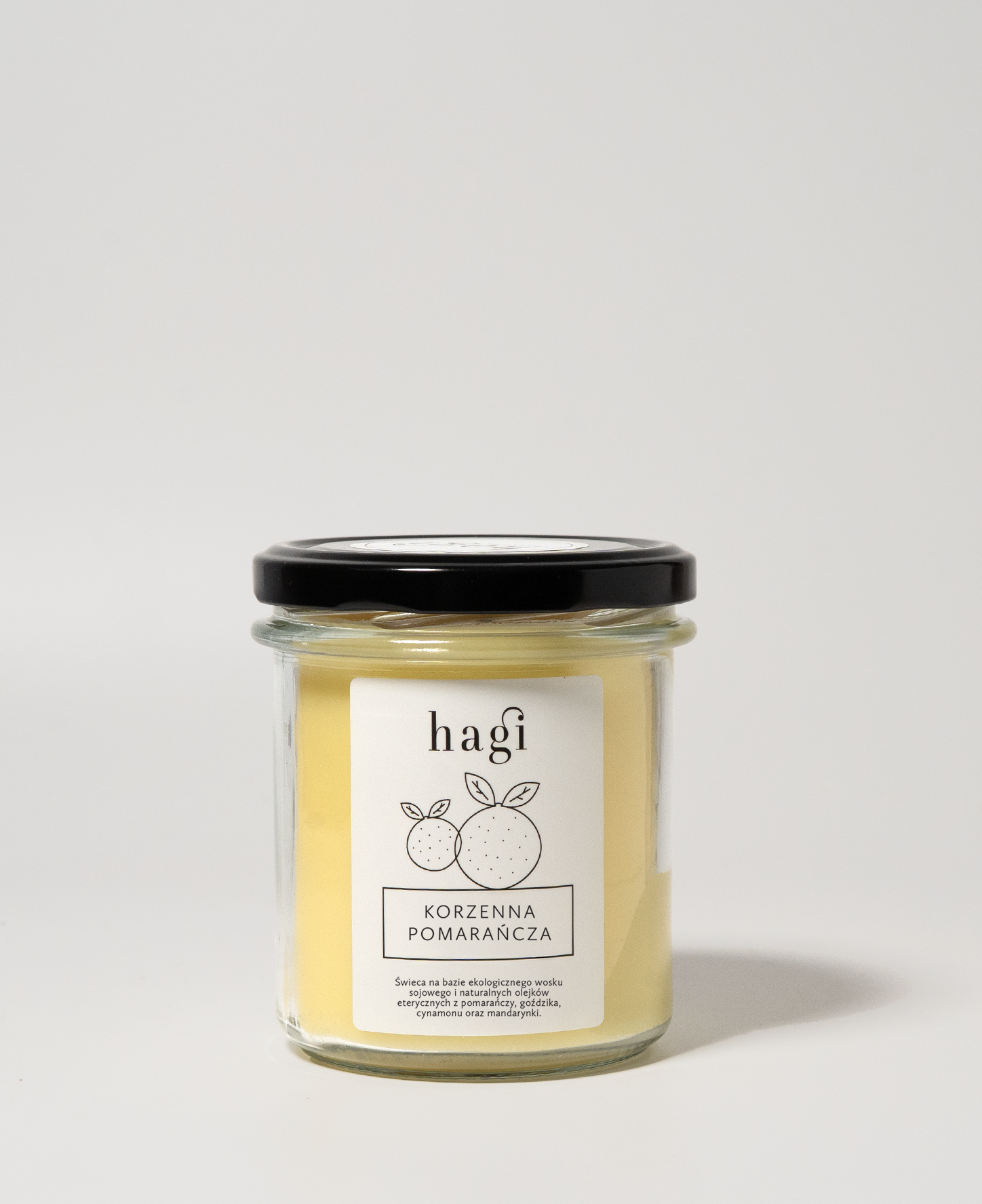 Świeca sojowa Korzenna Pomarańcza