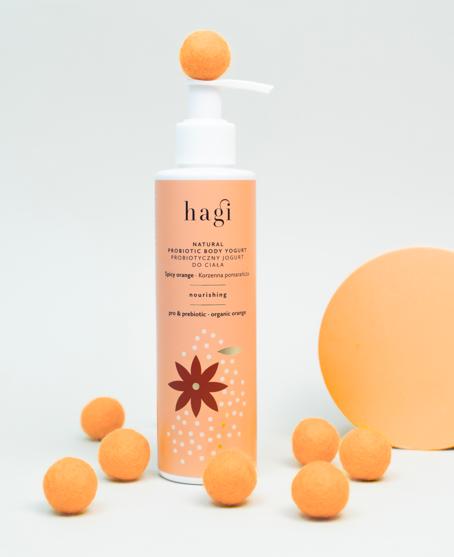 Probiotyczny jogurt do ciała Korzenna Pomarańcza