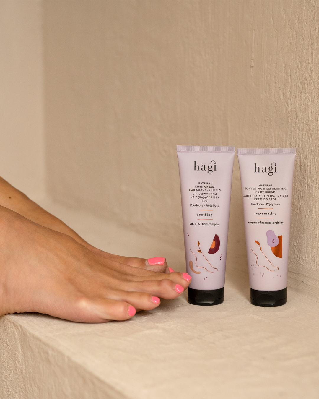 Enzymatyczny krem do stóp Pójdę Boso