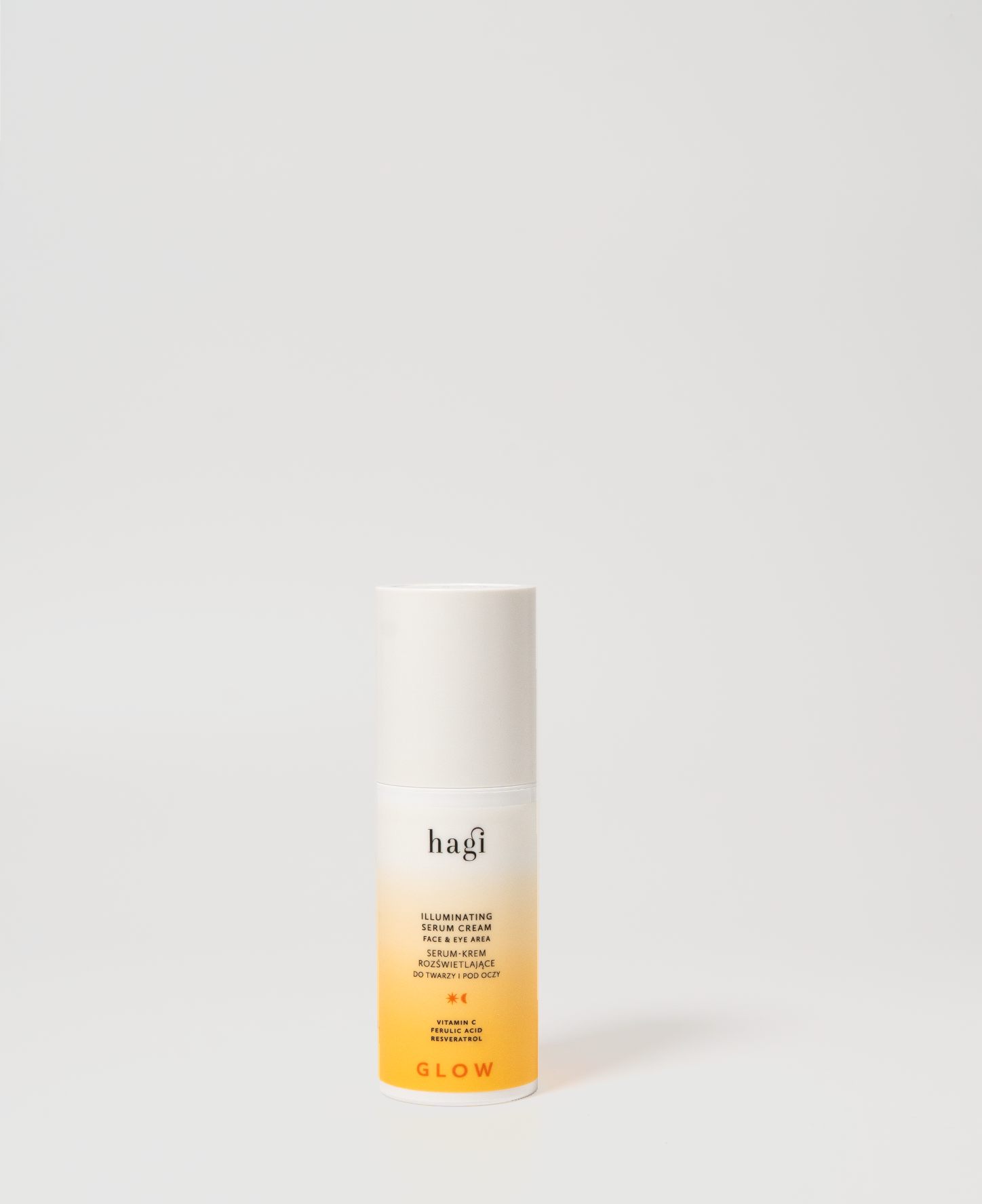 Serum-krem rozświetlające do twarzy i pod oczy Glow