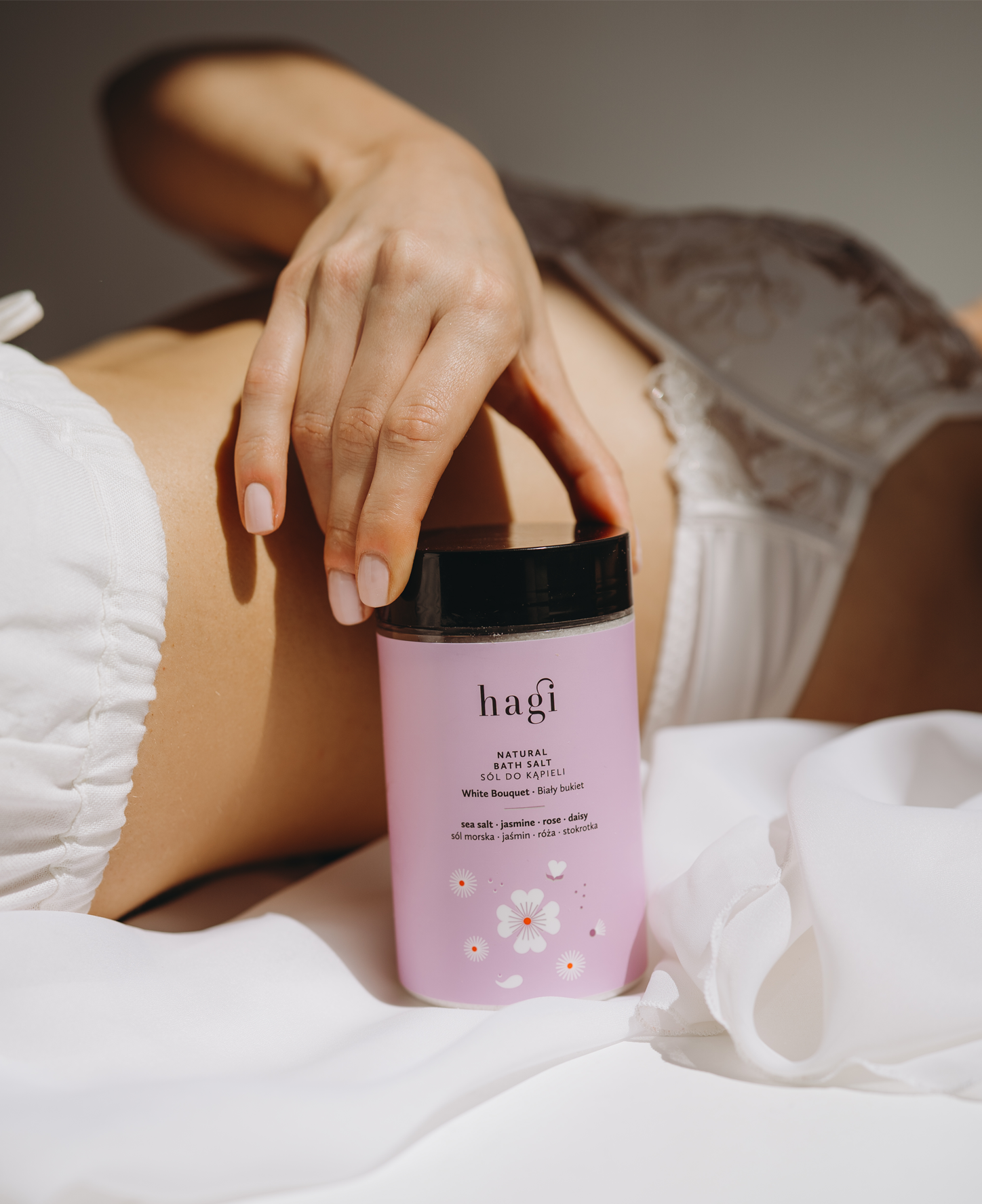 Sól do kąpieli Biały Bukiet