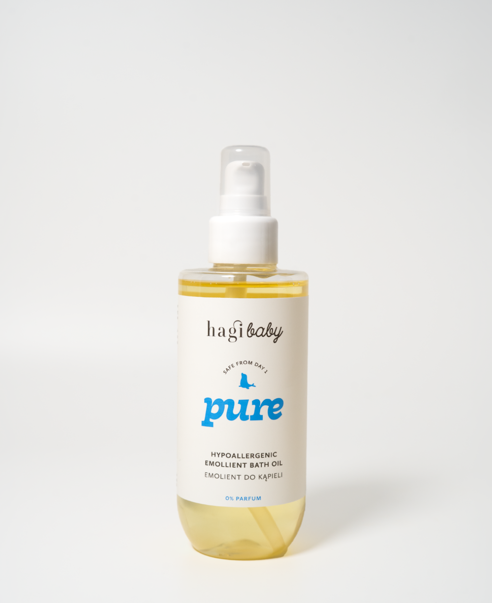 Hipoalergiczny emolient do kąpieli Hagi Baby Pure