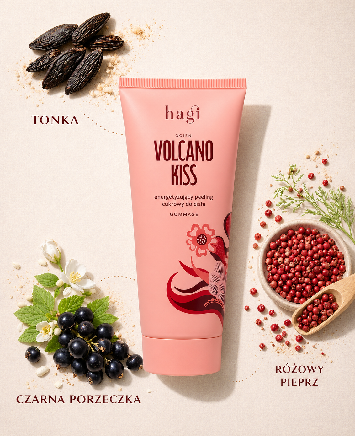 Peeling do ciała Volcano Kiss