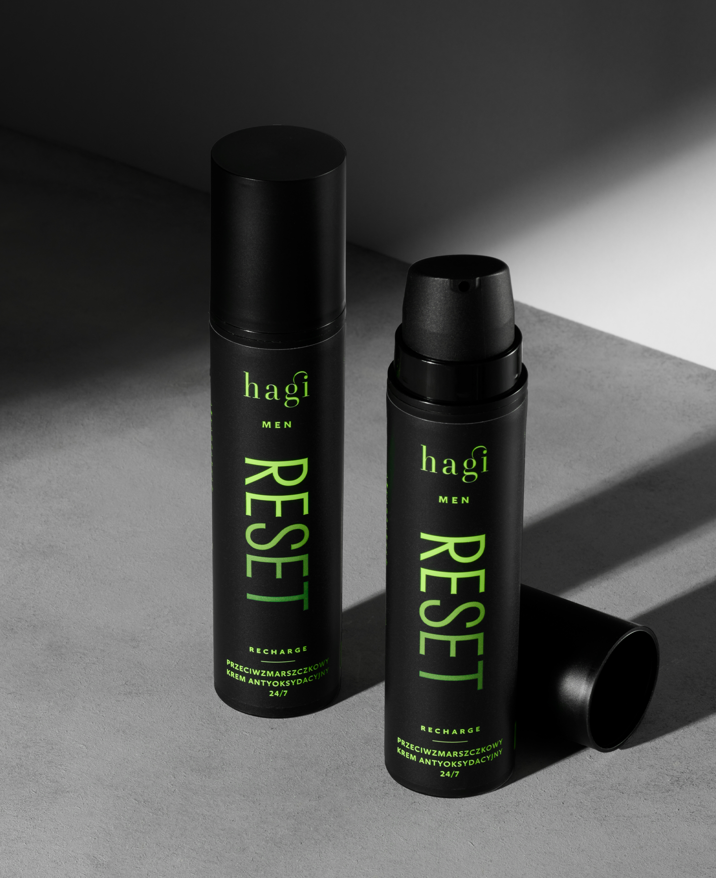 Przeciwzmarszczkowy krem antyoksydacyjny 24/7 Hagi Men Reset Recharge