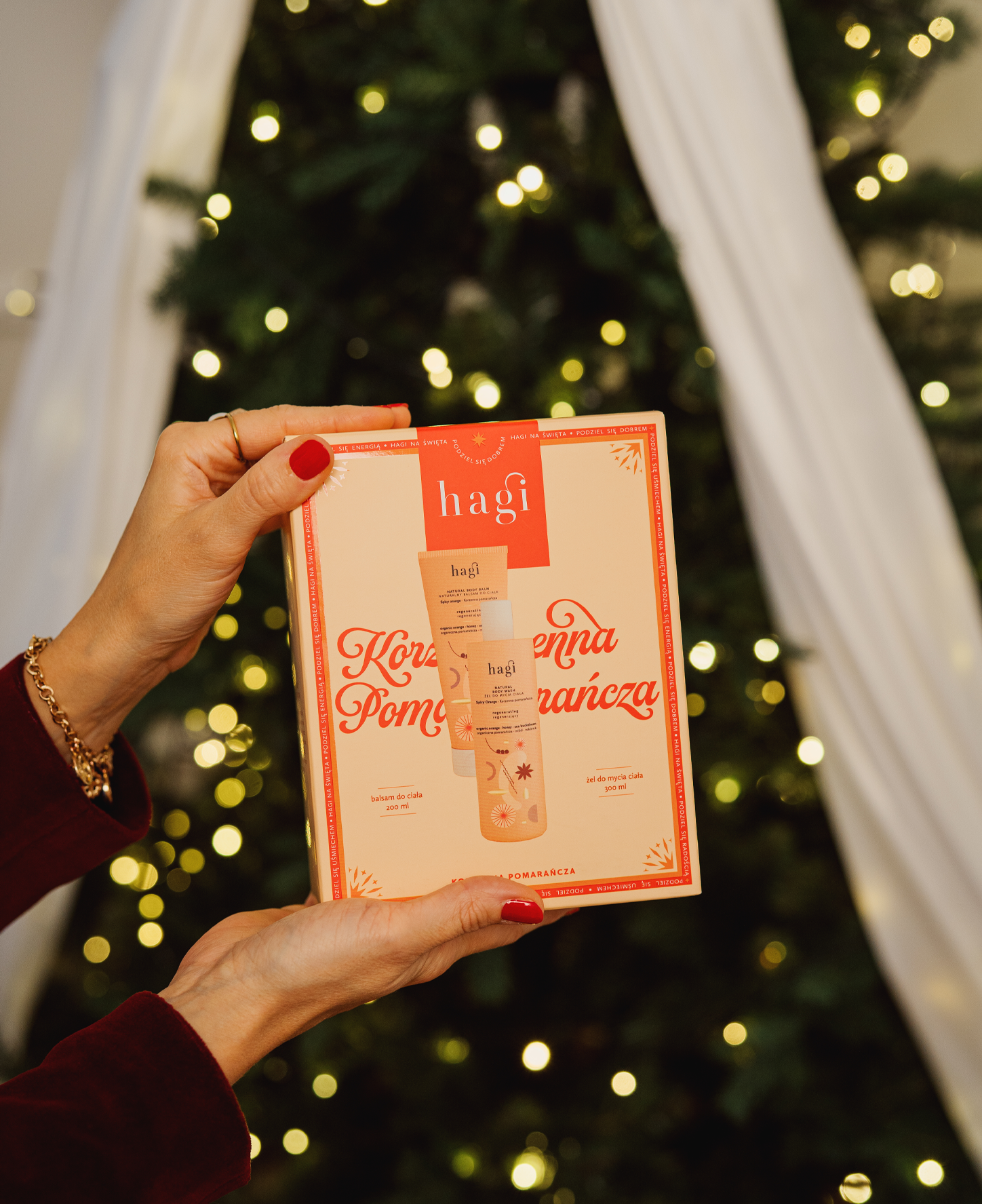 Zestaw żel i balsam Korzenna Pomarańcza