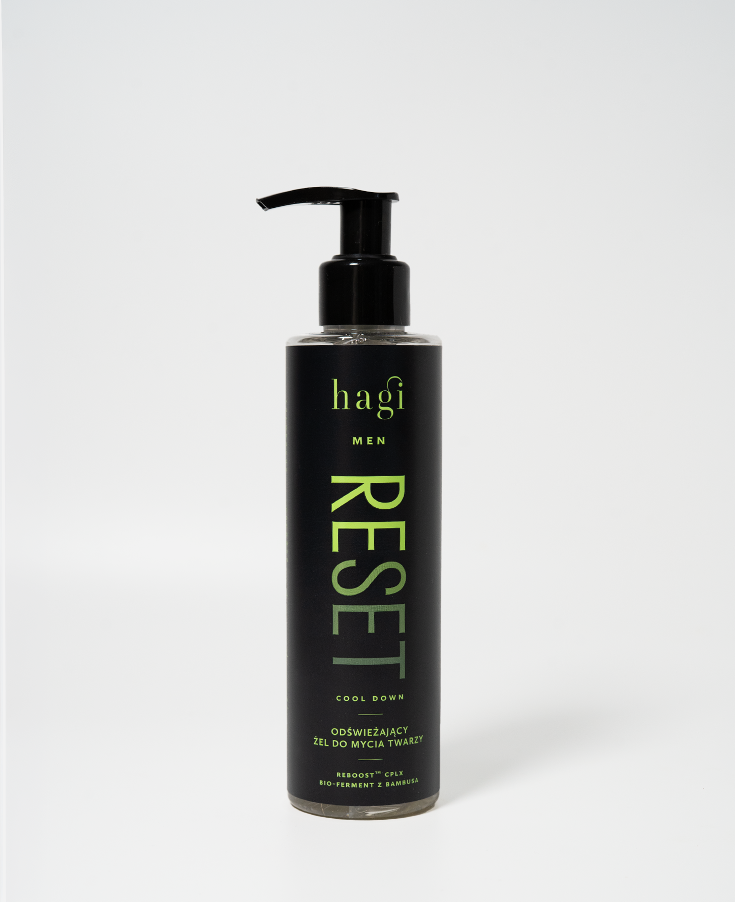 Odświeżający żel do mycia twarzy Hagi Men Reset