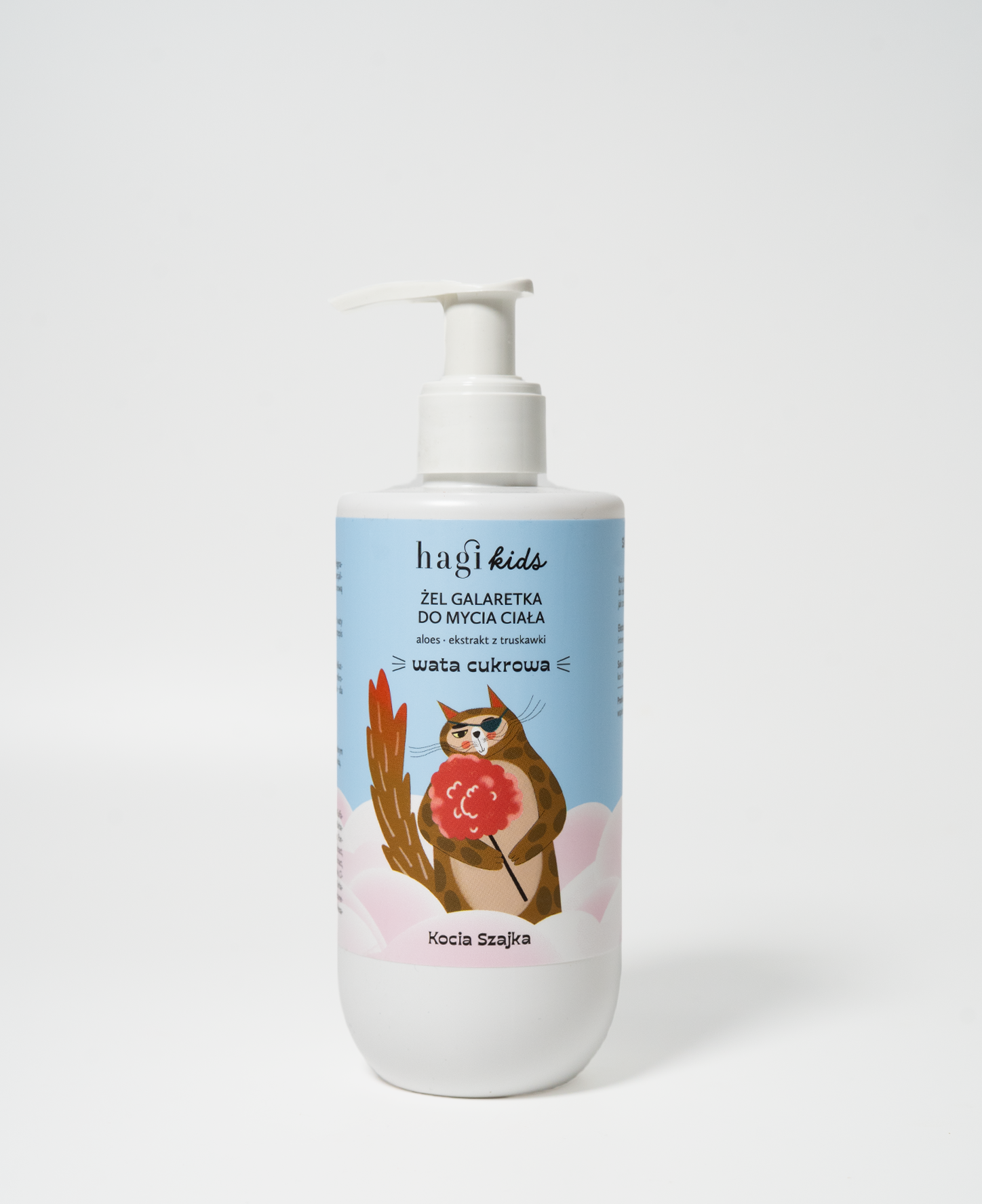 Żel Galaretka do mycia ciała Hagi Kids x Kocia Szajka
