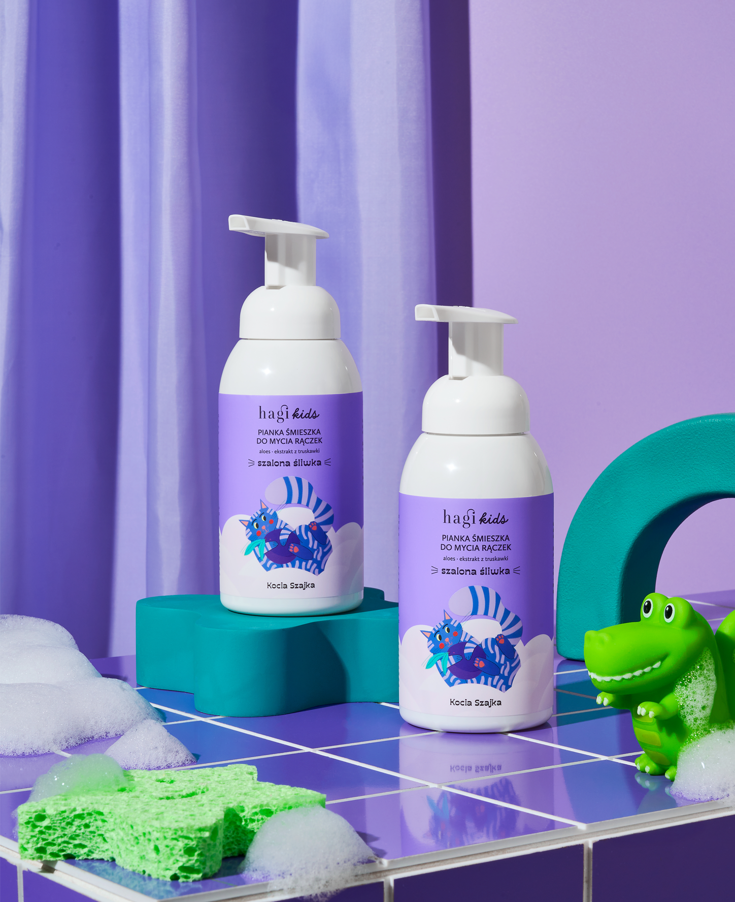 Pianka Śmieszka do mycia rączek Hagi Kids x Kocia Szajka