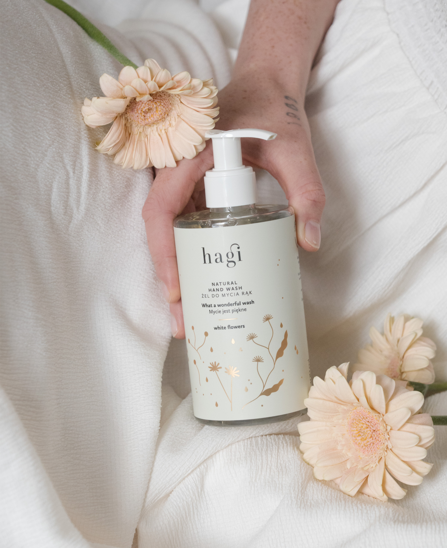 Żel do mycia rąk Białe Kwiaty